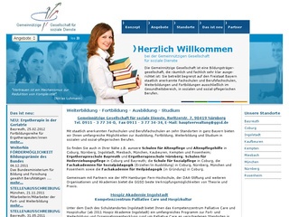 Berufsfachschule für Ergotherapie Bildungszentrum für Pflege, Gesundheit und Soziales, gemeinn. Gesellschaft f. soziale Dienste DAA mbH