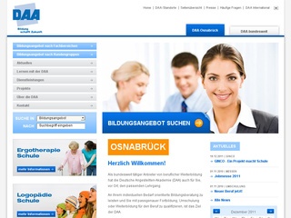 Berufsfachschule für Ergotherapie DAA Osnabrück