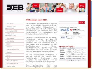 Staatl. anerk. Höhere Berufsfachschule für Ergotherapie des DEB in Thüringen e.V.
