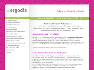 ergodia – Schule für Gesundheitsberufe <br /><br />Träger: PEZ Bildungs- und Schulungs gGmbH