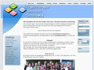 EThIS ErgoTherapieInstitut Schleswig gGmbH Staatl. anerk. Schule für Ergotherapie